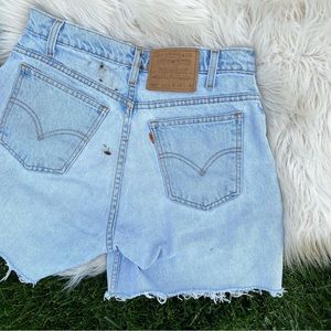 Levi’s vintage orange tab 560 denim jeans shorts 30